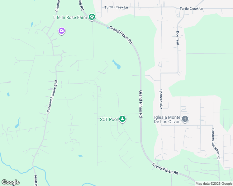 map of restaurants, bars, coffee shops, grocery stores, and more near 22622 Bergman Lane in Magnolia