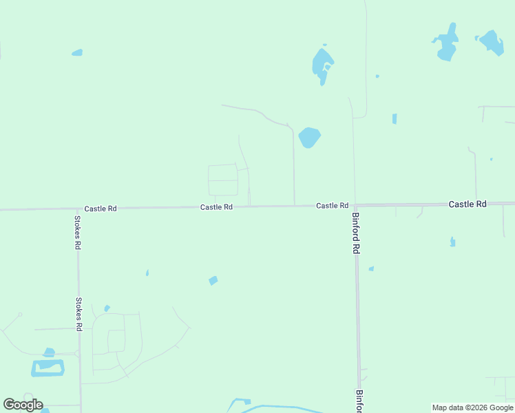 map of restaurants, bars, coffee shops, grocery stores, and more near Castle Road in Waller