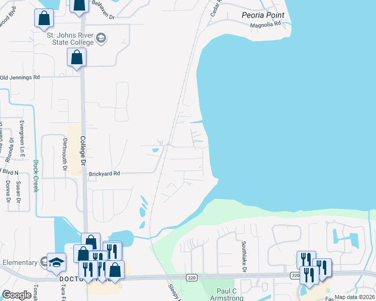 map of restaurants, bars, coffee shops, grocery stores, and more near 226 Brickyard Road in Middleburg