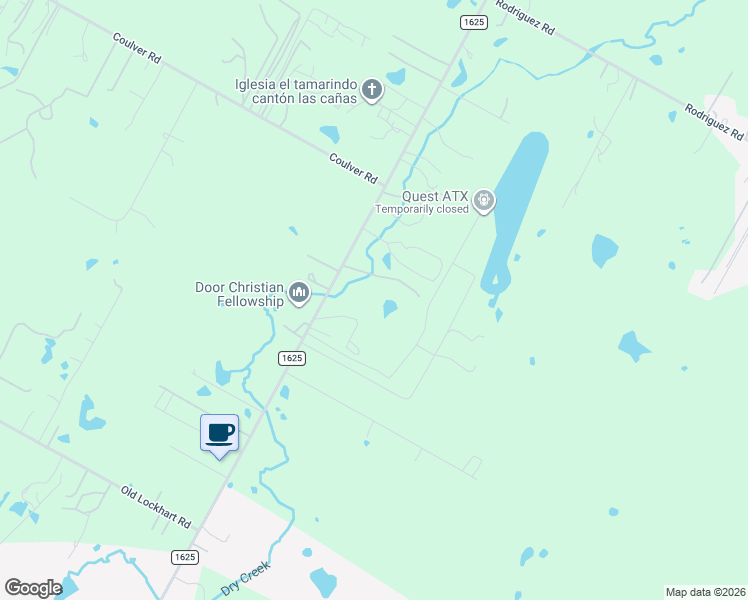 map of restaurants, bars, coffee shops, grocery stores, and more near in Creedmoor
