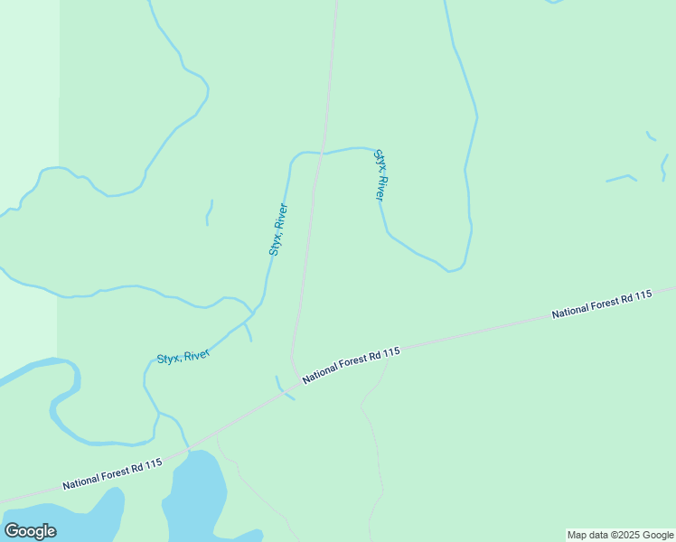map of restaurants, bars, coffee shops, grocery stores, and more near 42316 National Forest Road 115 in Bristol