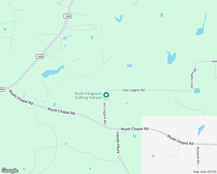 map of restaurants, bars, coffee shops, grocery stores, and more near 38094 Joe Loggins Road in Hempstead