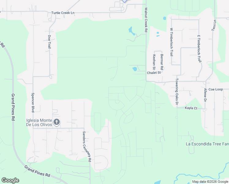 map of restaurants, bars, coffee shops, grocery stores, and more near 31225 Walnut Creek Road in Magnolia
