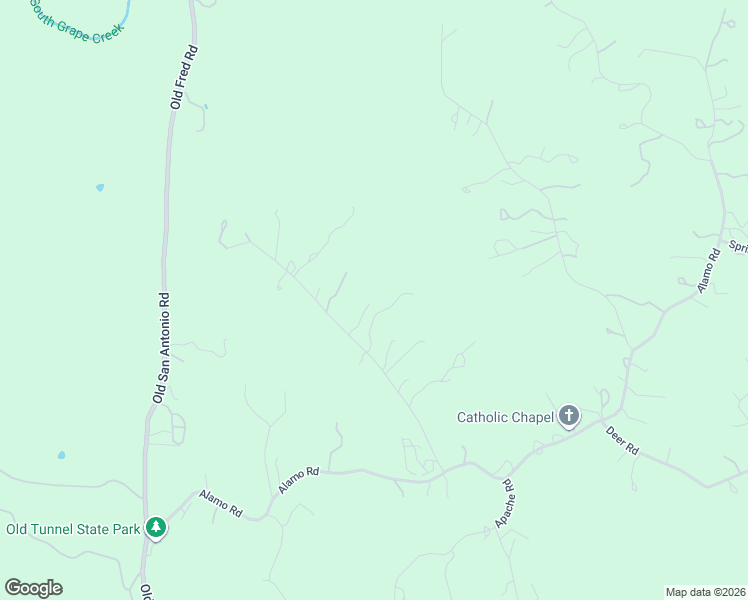 map of restaurants, bars, coffee shops, grocery stores, and more near 123 Birch Road in Fredericksburg