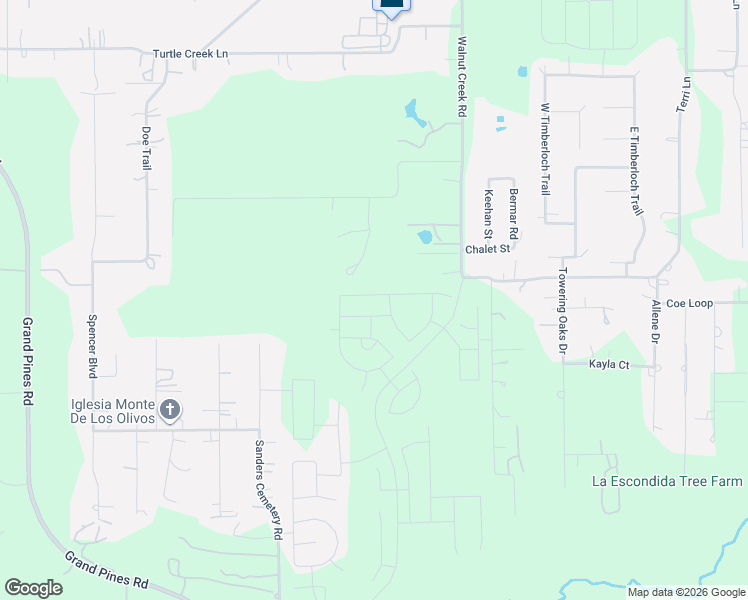 map of restaurants, bars, coffee shops, grocery stores, and more near 31225 Walnut Creek Road in Magnolia