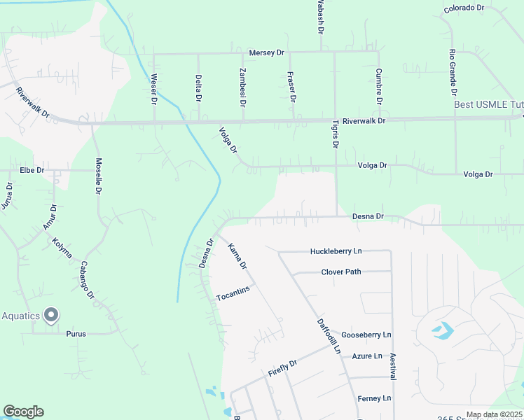 map of restaurants, bars, coffee shops, grocery stores, and more near 19443 Desna Drive in Porter