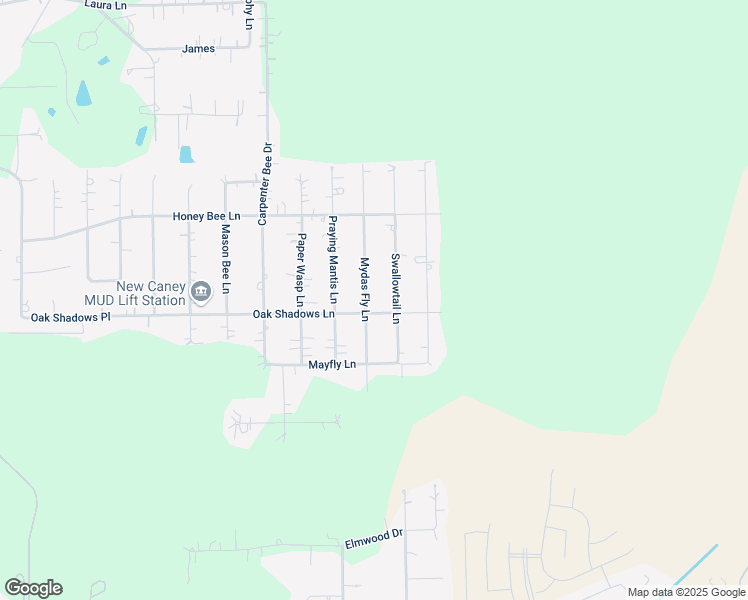 map of restaurants, bars, coffee shops, grocery stores, and more near 23906 Mydas Fly Lane in New Caney