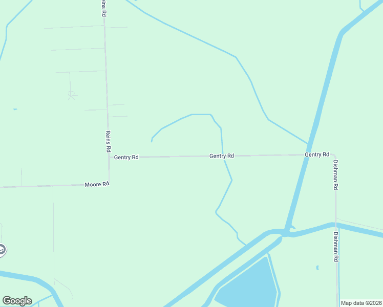 map of restaurants, bars, coffee shops, grocery stores, and more near Gentry Road in Beaumont