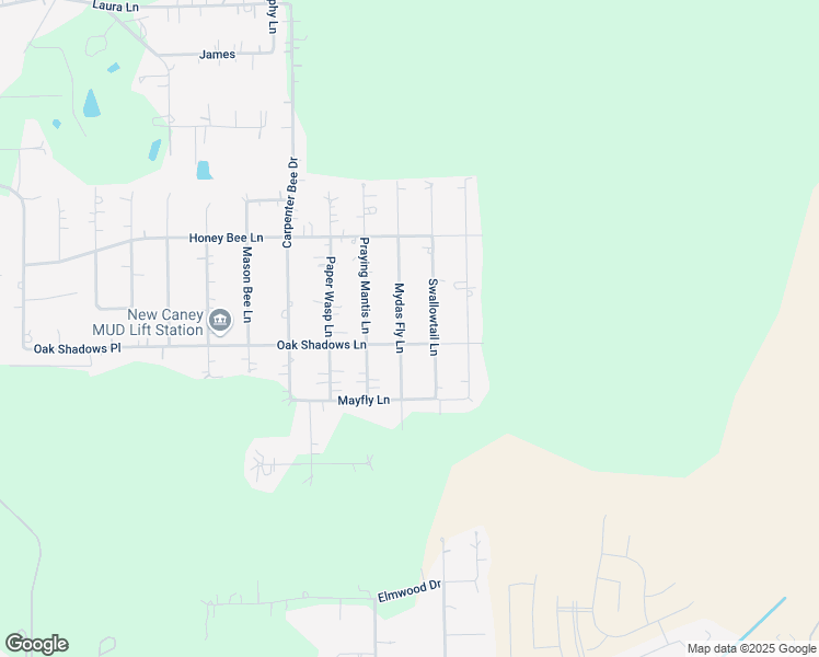 map of restaurants, bars, coffee shops, grocery stores, and more near 23906 Mydas Fly Lane in New Caney