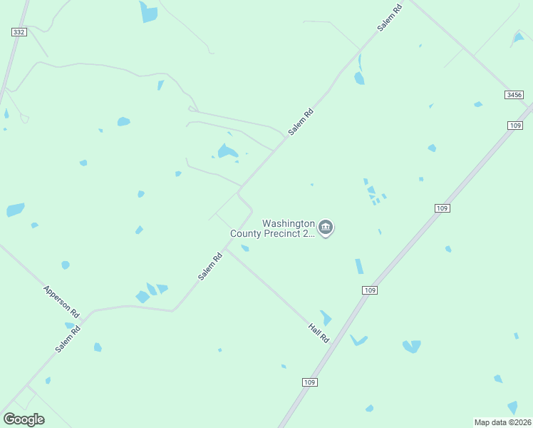 map of restaurants, bars, coffee shops, grocery stores, and more near 2623 Salem Road in Brenham