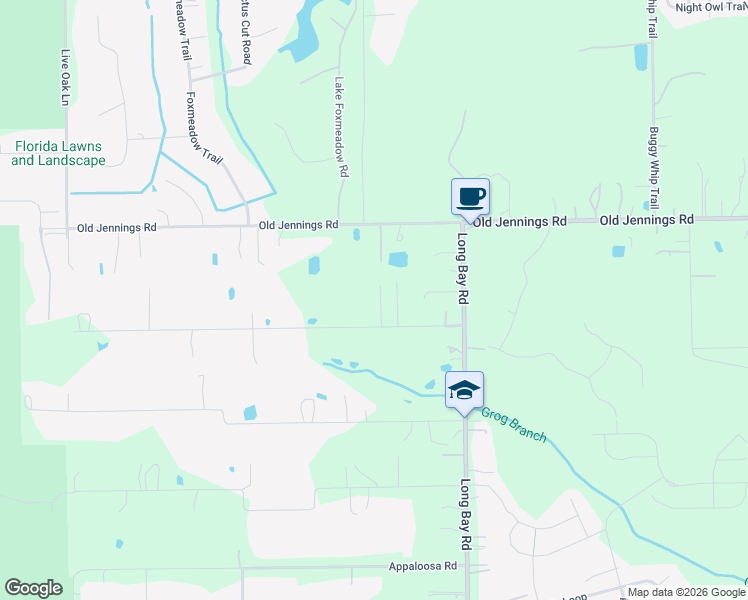 map of restaurants, bars, coffee shops, grocery stores, and more near 4004 Pinto Road in Middleburg