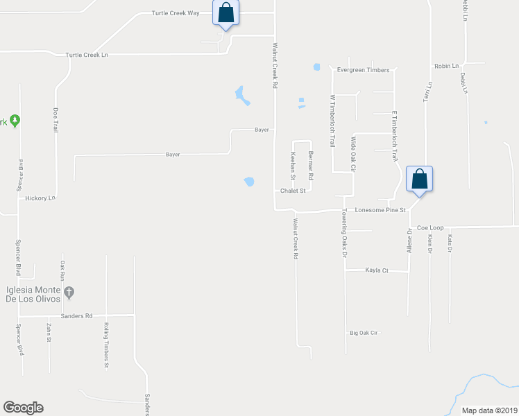 map of restaurants, bars, coffee shops, grocery stores, and more near 31113 Walnut Creek Road in Magnolia