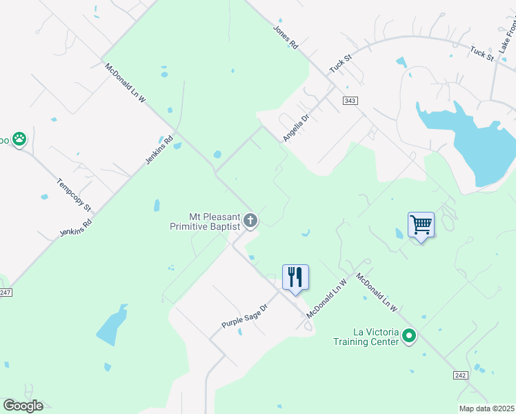 map of restaurants, bars, coffee shops, grocery stores, and more near 482 McDonald Lane West in Cedar Creek