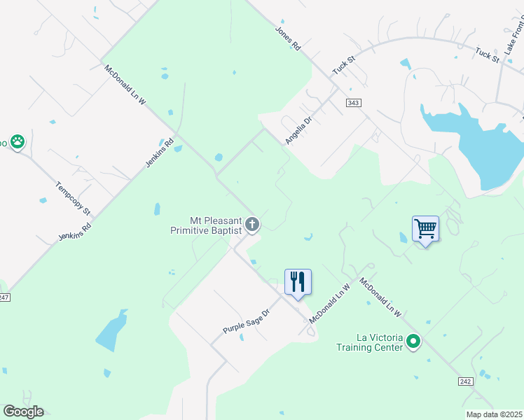 map of restaurants, bars, coffee shops, grocery stores, and more near 482 McDonald Lane West in Cedar Creek