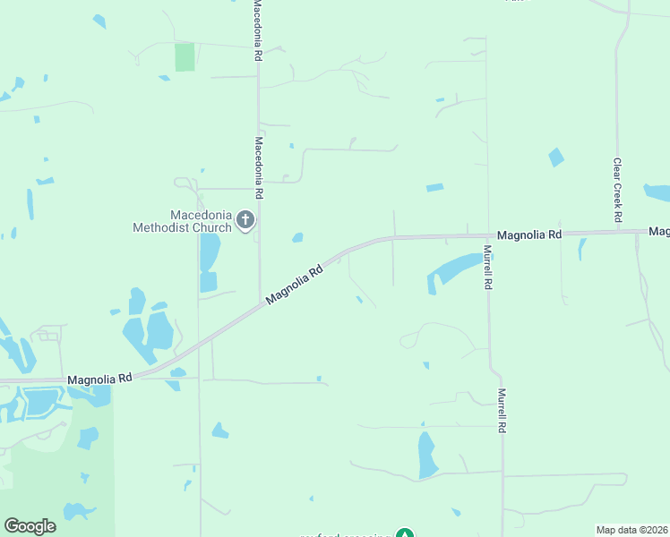 map of restaurants, bars, coffee shops, grocery stores, and more near 25587 Magnolia Road in Hockley