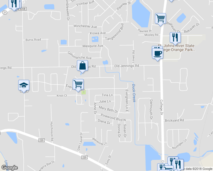 map of restaurants, bars, coffee shops, grocery stores, and more near 200 Evergreen Lane in Middleburg