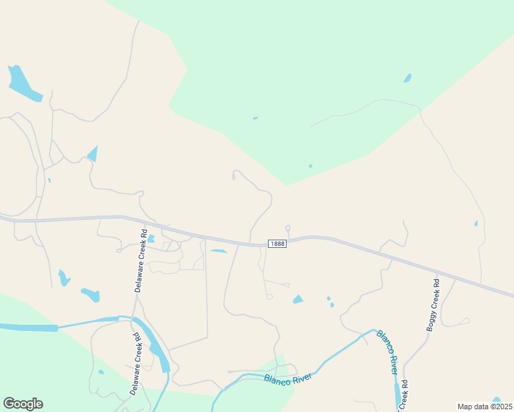 map of restaurants, bars, coffee shops, grocery stores, and more near 7327 Lindendale Road in Blanco