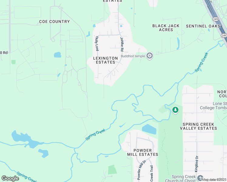 map of restaurants, bars, coffee shops, grocery stores, and more near 31010 Johlke Road in Magnolia