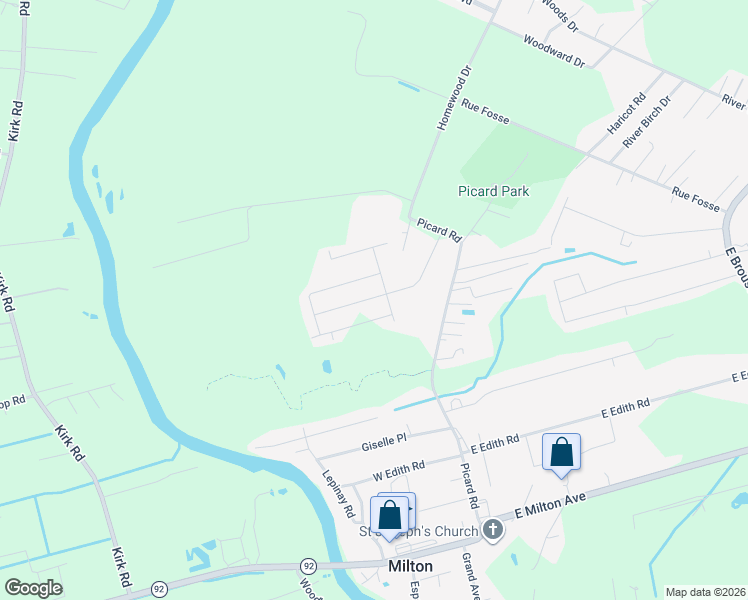 map of restaurants, bars, coffee shops, grocery stores, and more near 655 Picard Road in Lafayette