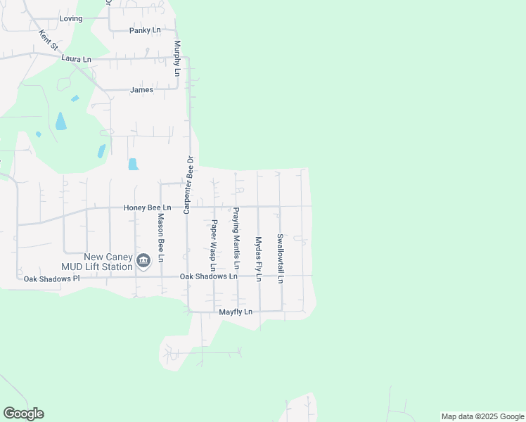 map of restaurants, bars, coffee shops, grocery stores, and more near 23946 Mydas Fly Lane in New Caney