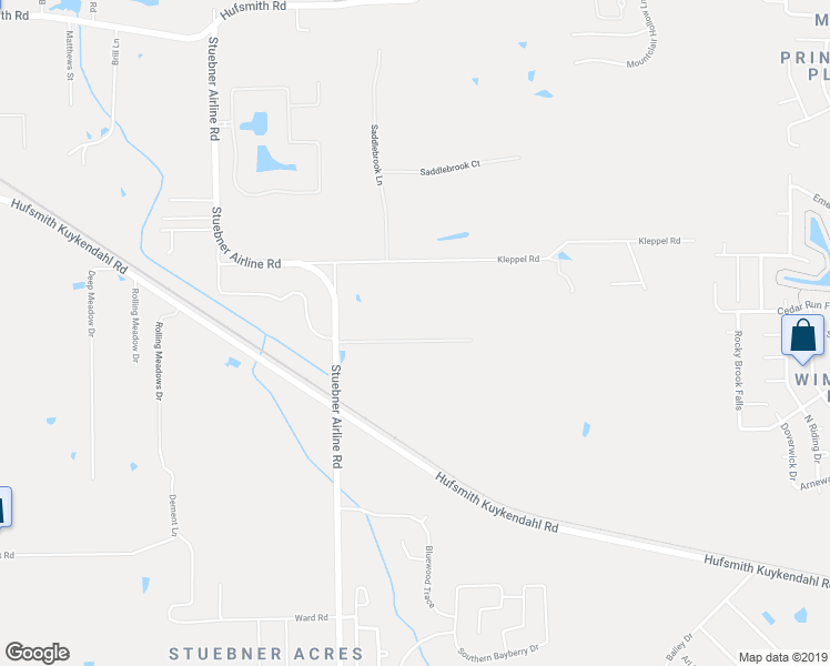 map of restaurants, bars, coffee shops, grocery stores, and more near 24330 Stuebner Airline Road in Tomball