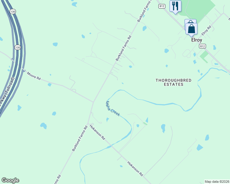 map of restaurants, bars, coffee shops, grocery stores, and more near 9401 Maha Loop Road in Austin