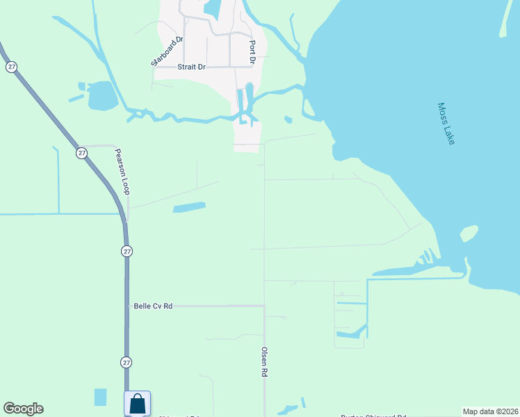 map of restaurants, bars, coffee shops, grocery stores, and more near 7242 Olsen Road in Sulphur