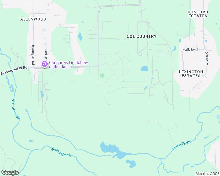 map of restaurants, bars, coffee shops, grocery stores, and more near 25556 Baker Cemetery Road in Magnolia