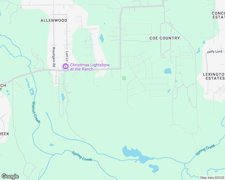 map of restaurants, bars, coffee shops, grocery stores, and more near 25556 Baker Cemetery Road in Magnolia