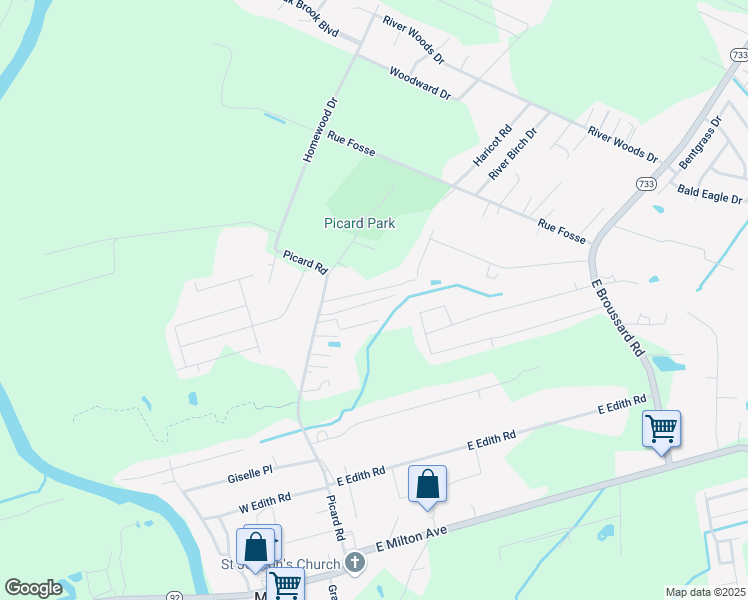 map of restaurants, bars, coffee shops, grocery stores, and more near 109 Ponderosa Lane in Lafayette