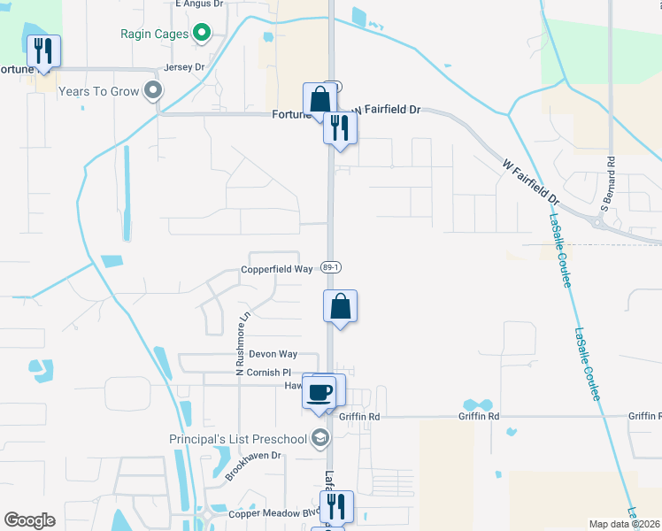 map of restaurants, bars, coffee shops, grocery stores, and more near 2599 Youngsville Hwy in Youngsville
