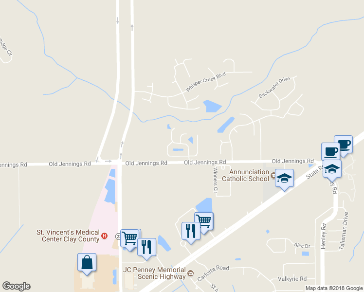 map of restaurants, bars, coffee shops, grocery stores, and more near 1355 Summerbrook Drive in Middleburg