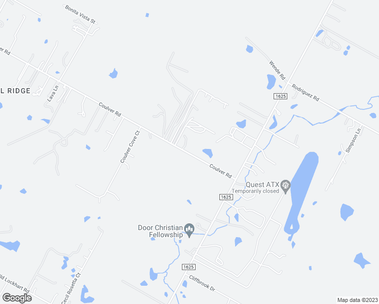 map of restaurants, bars, coffee shops, grocery stores, and more near 8528 Coulver Road in Austin