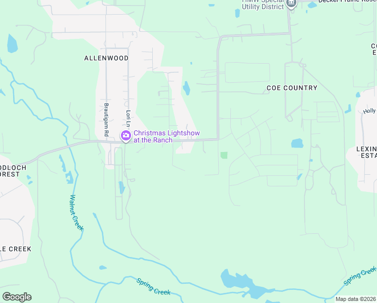 map of restaurants, bars, coffee shops, grocery stores, and more near 25404 Decker Prairie-Rosehill Road in Magnolia