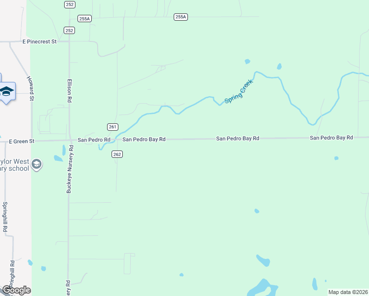map of restaurants, bars, coffee shops, grocery stores, and more near 2855 County Road 356 in Perry