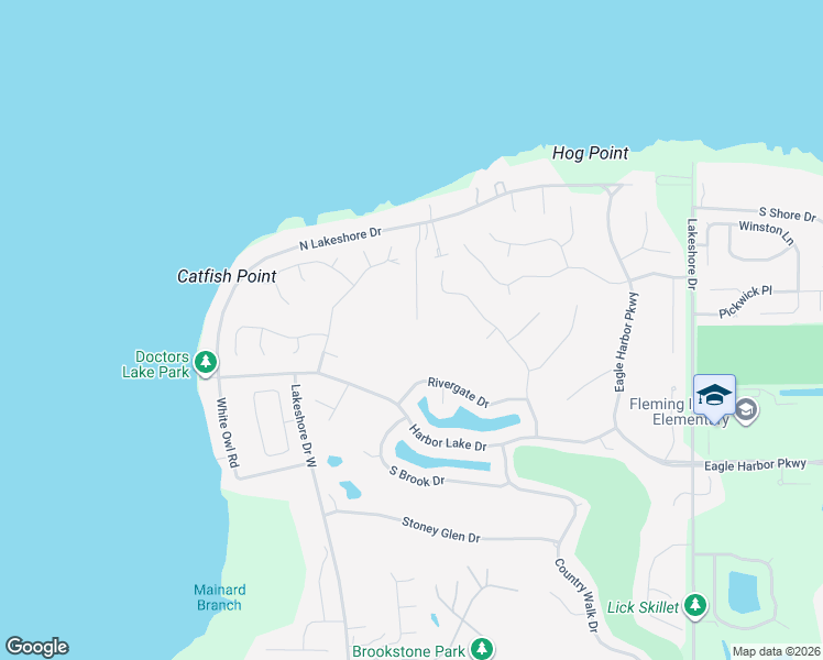 map of restaurants, bars, coffee shops, grocery stores, and more near 1661 Fairway Ridge Drive in Orange Park