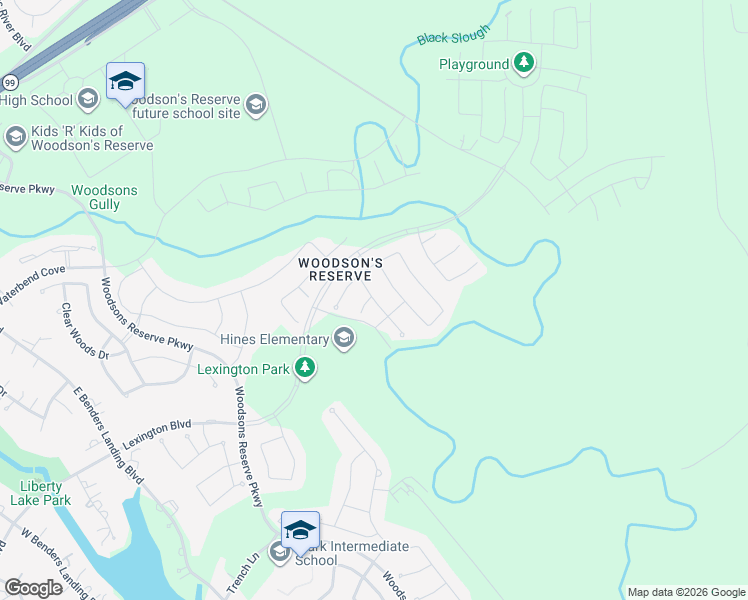 map of restaurants, bars, coffee shops, grocery stores, and more near Unnamed Road in Spring