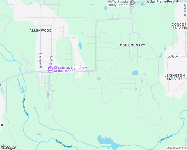 map of restaurants, bars, coffee shops, grocery stores, and more near 25518 Decker Prairie-Rosehill Road in Magnolia