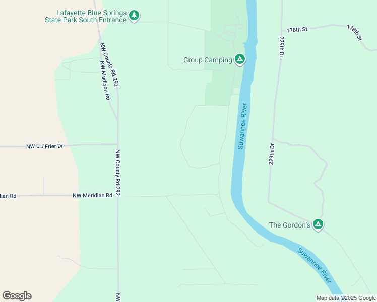 map of restaurants, bars, coffee shops, grocery stores, and more near North White Water Trail in Mayo