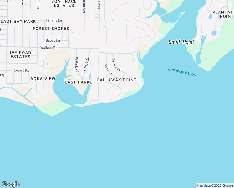 map of restaurants, bars, coffee shops, grocery stores, and more near 7326 Rodgers Dr in Panama City