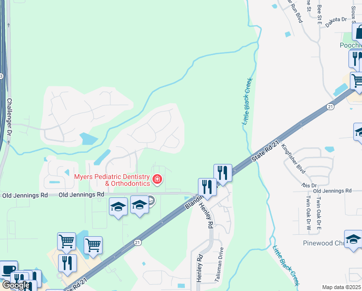 map of restaurants, bars, coffee shops, grocery stores, and more near 1937 Longneedle Lane in Middleburg