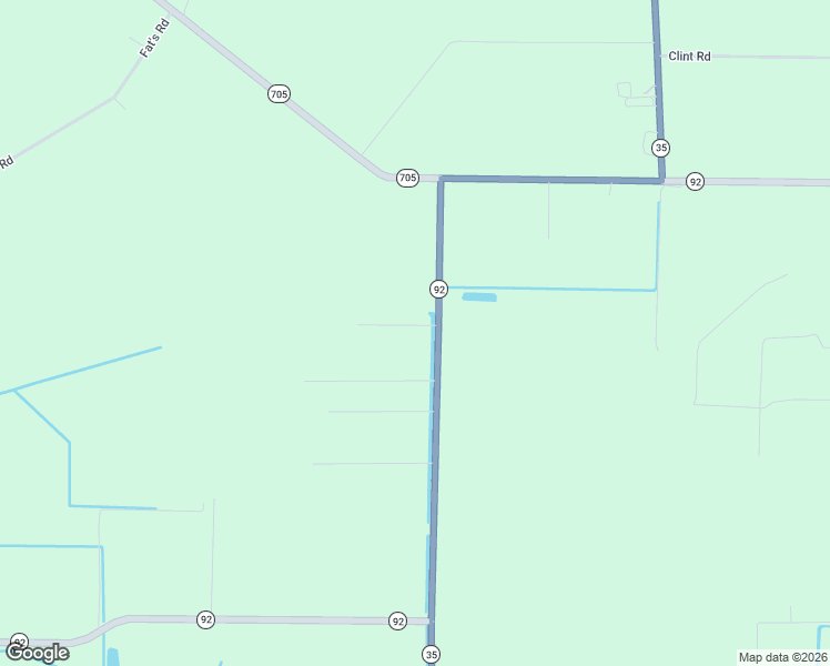 map of restaurants, bars, coffee shops, grocery stores, and more near 2300-3514 Sissy Road in Rayne