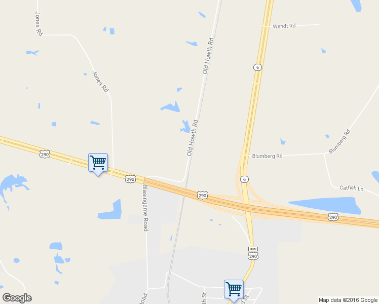 map of restaurants, bars, coffee shops, grocery stores, and more near 26611 Old Howth Road in Hempstead