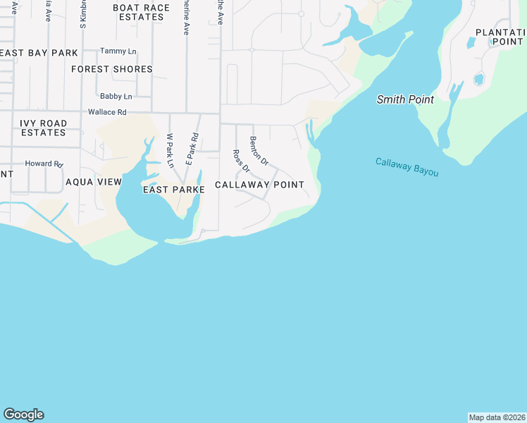 map of restaurants, bars, coffee shops, grocery stores, and more near 7326 Rodgers Drive in Panama City