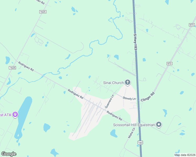 map of restaurants, bars, coffee shops, grocery stores, and more near 9808 Shively Lane in Austin