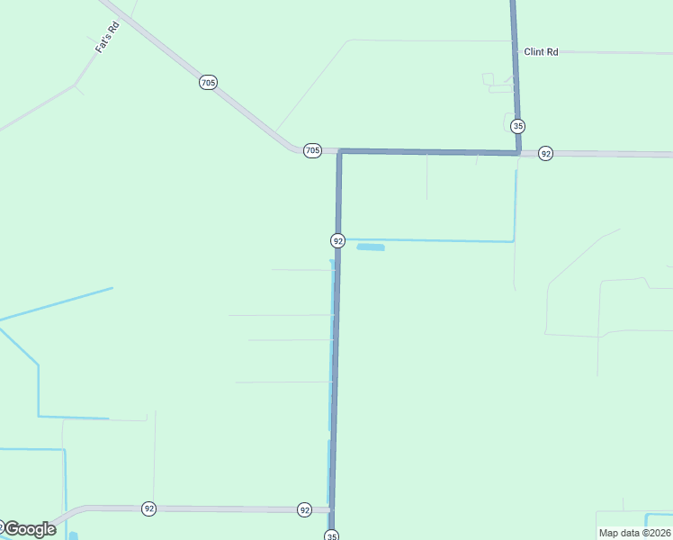 map of restaurants, bars, coffee shops, grocery stores, and more near 2300 Sissy Road in Rayne