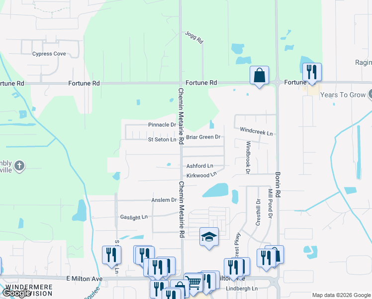 map of restaurants, bars, coffee shops, grocery stores, and more near 102 Village Green Drive in Youngsville