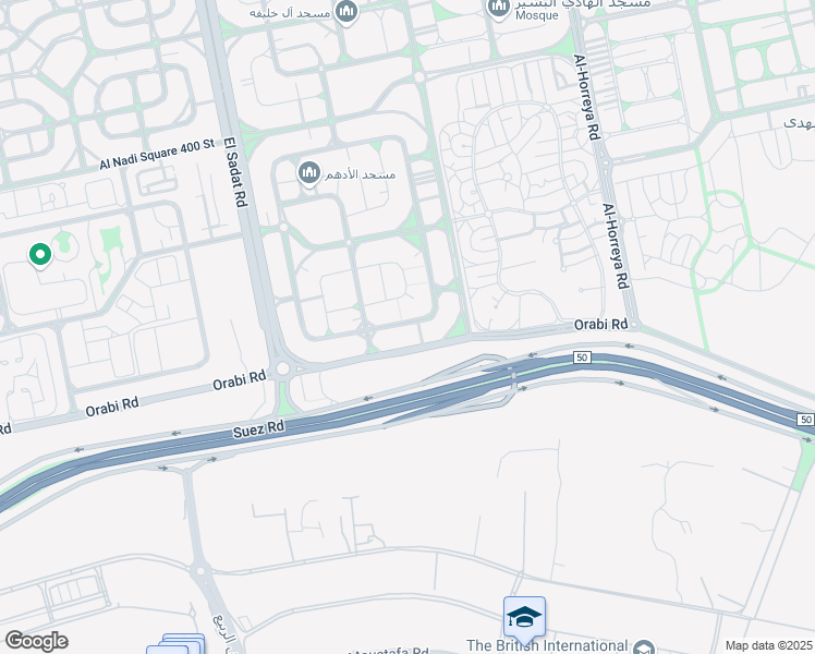 map of restaurants, bars, coffee shops, grocery stores, and more near in الشروق