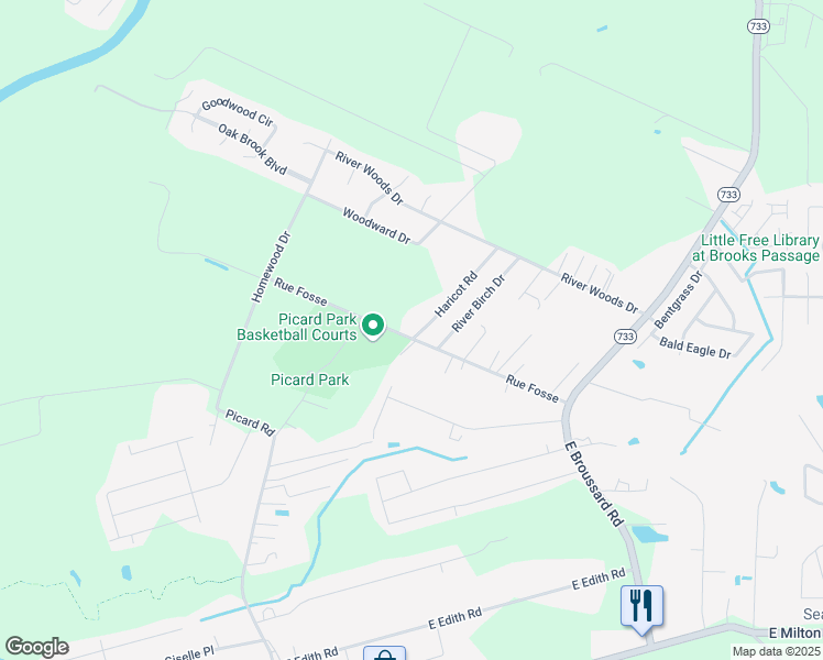 map of restaurants, bars, coffee shops, grocery stores, and more near 140 Haricot Road in Lafayette