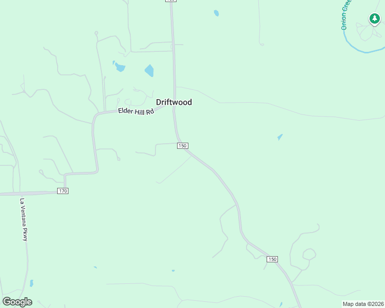 map of restaurants, bars, coffee shops, grocery stores, and more near 14831 Ranch to Market Road 150 in Driftwood